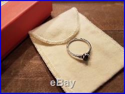 James Avery Petite Tiny Blue Lapis Ring Size 9 Oval Sterling Silver Retired Rare