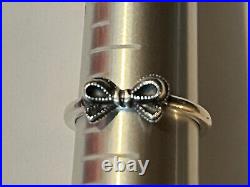 James Avery Petite Vintage Bow Ring Size 6 Retired