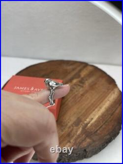 James Avery RETIRED Bird on Branch Ring Size 5.5 RARE
