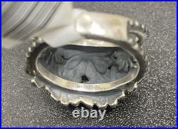 James Avery RETIRED Flower Cluster Ring Size 9.925 Sterling Silver