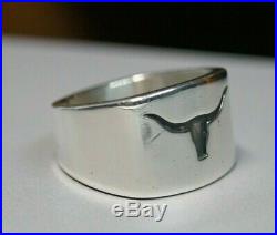 James Avery RETIRED Longhorn Ring Size 9