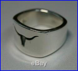 James Avery RETIRED Longhorn Ring Size 9