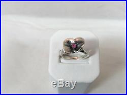 James Avery RETIRED/RARE Flower Pansy Blossom Ring Size 5.75