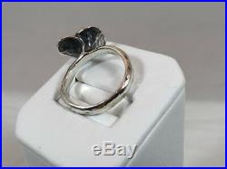 James Avery RETIRED/RARE Flower Pansy Blossom Ring Size 5.75