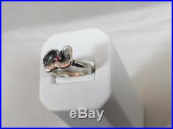 James Avery RETIRED/RARE Flower Pansy Blossom Ring Size 5.75