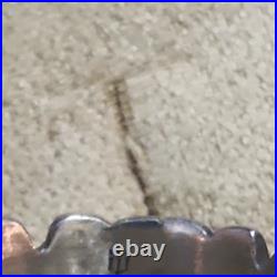 James Avery RETIRED Scalloped Band Ring Size 7.5