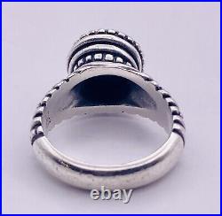 James Avery RETIRED Sterling AFRICAN BEADED Ring Size 7.75