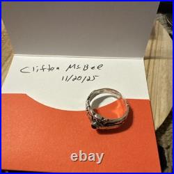 James Avery RETIRED Sterling MARTIN LUTHER Ring Size 13