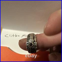 James Avery RETIRED Sterling MARTIN LUTHER Ring Size 13