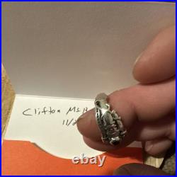 James Avery RETIRED Sterling MARTIN LUTHER Ring Size 13