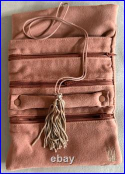 James Avery RETIRED Suede Jewelry Keeper Travel Case Rare