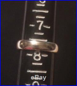 James Avery Rare Retired 14k Gold & Sterling Silver Prasiolite Ring Size 7.75