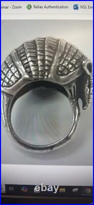 James Avery Rare Retired Armadillo Ring