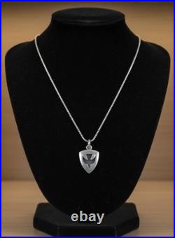 James Avery Rare Sterling Silver Holy Spirit Dove Charm Pendant + 18 SS Chain