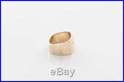 James Avery Retired 14K Yellow Gold Square Crosslet Ring