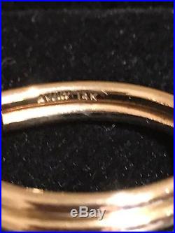 James Avery Retired 14k Love Knot Ring Size 51/2