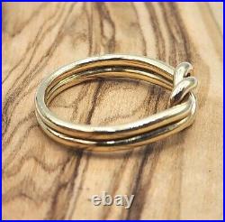 James Avery Retired 14k Lovers Knot Ring Size9