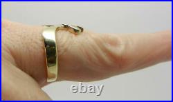 James Avery Retired 14k Yellow Gold Descending Dove Ring Rare Find Lb3142