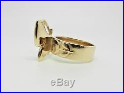 James Avery Retired 14k Yellow Gold Mariposa Butterfly Ring Size 9 Lb2804