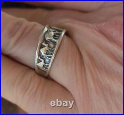 James Avery Retired 2 by 2 Animals Ring Size 8.5