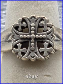 James Avery Retired 5 Cross Ring Sterling Silver Size 8 in JA Box with Pouch James Avery Retired 5 Cross Ring Sterling Silver Size 8 in JA Box with Pouch