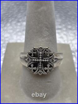 James Avery Retired 5 Cross Ring Sterling Silver Size 8 in JA Box with Pouch James Avery Retired 5 Cross Ring Sterling Silver Size 8 in JA Box with Pouch