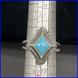 James Avery Retired 925 Dakota Turquoise 8.5g Size 8.5 Ring