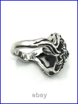 James Avery Retired 925 Sterling Silver 3 Triple Flower Dogwood Ring Size 7.75 James Avery Retired 925 Sterling Silver 3 Triple Flower Dogwood Ring Size 7.75