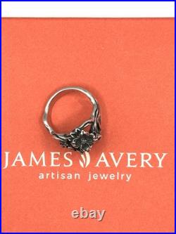 James Avery Retired 925 Sterling Silver 3 Triple Flower Dogwood Ring Size 7.75 James Avery Retired 925 Sterling Silver 3 Triple Flower Dogwood Ring Size 7.75