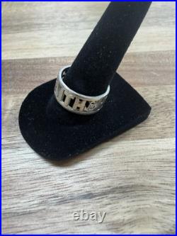 James Avery Retired 925 Sterling Silver 925 Faith Love Hope Ring Size 8.75 L631