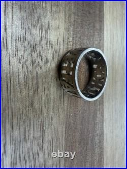James Avery Retired 925 Sterling Silver 925 Faith Love Hope Ring Size 8.75 L631