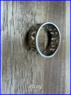 James Avery Retired 925 Sterling Silver 925 Faith Love Hope Ring Size 8.75 L631
