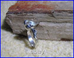 James Avery Retired 925 Sterling Silver Bird On A Branch Ring Size 9.5