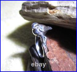 James Avery Retired 925 Sterling Silver Bird On A Branch Ring Size 9.5