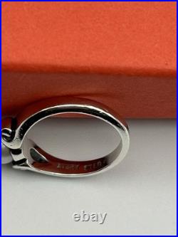 James Avery Retired 925 Sterling Silver Cultured Pearl Scroll Ring Size 6.5