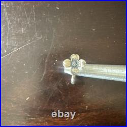 James Avery Retired 925 Sterling Silver Dogwood Blossom Ring Size 8