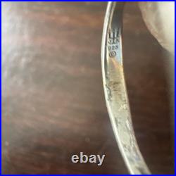 James Avery Retired 925 Sterling Silver Dogwood Blossom Ring Size 8