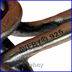 James Avery Retired 925 Sterling Silver Intertwined Hearts Ring Size 7 US