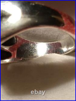 James Avery Retired 925 Sterling Silver Open Spring Butterfly Ring Size 9