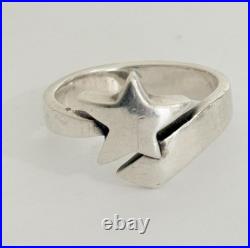 James Avery Retired 925 Sterling Silver Shooting Star Ring Size 9