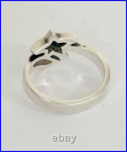 James Avery Retired 925 Sterling Silver Shooting Star Ring Size 9