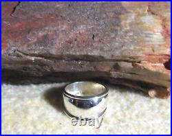 James Avery Retired 925 Sterling Silver Tapered Domed Ring Size 9.0
