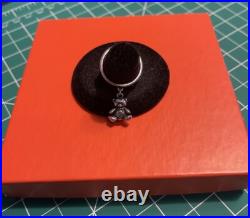 James Avery Retired 925 Sterling Silver Teddy Bear Dangle Ring Size 7 James Avery Retired 925 Sterling Silver Teddy Bear Dangle Ring Size 7