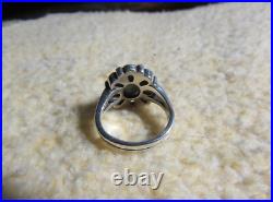 James Avery Retired 925 Sterling Silver Turquoise De Flores Ring Size 6