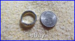 James Avery Retired 925 Sterling Silver What Would Jesus Do Band Ring Size 7.0