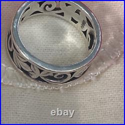 James Avery Retired Abounding Vine Band/Size-6.5 James Avery Retired Abounding Vine Band/Size-6.5