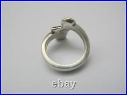 James Avery Retired Basketball Ring Sterling Silver Vintage Size 6.5