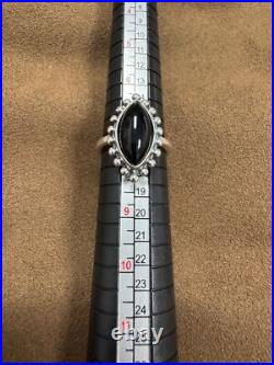 James Avery Retired Beaded Marquise Onyx Ring Size 7.5 James Avery Retired Beaded Marquise Onyx Ring Size 7.5