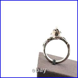James Avery Retired Bird on a Branch Sterling Silver Ring Size 8