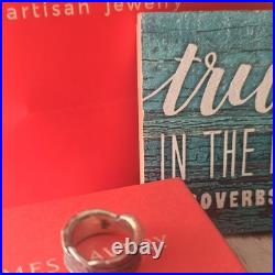 James Avery Retired Birds of a Feather Band Ring Size 5